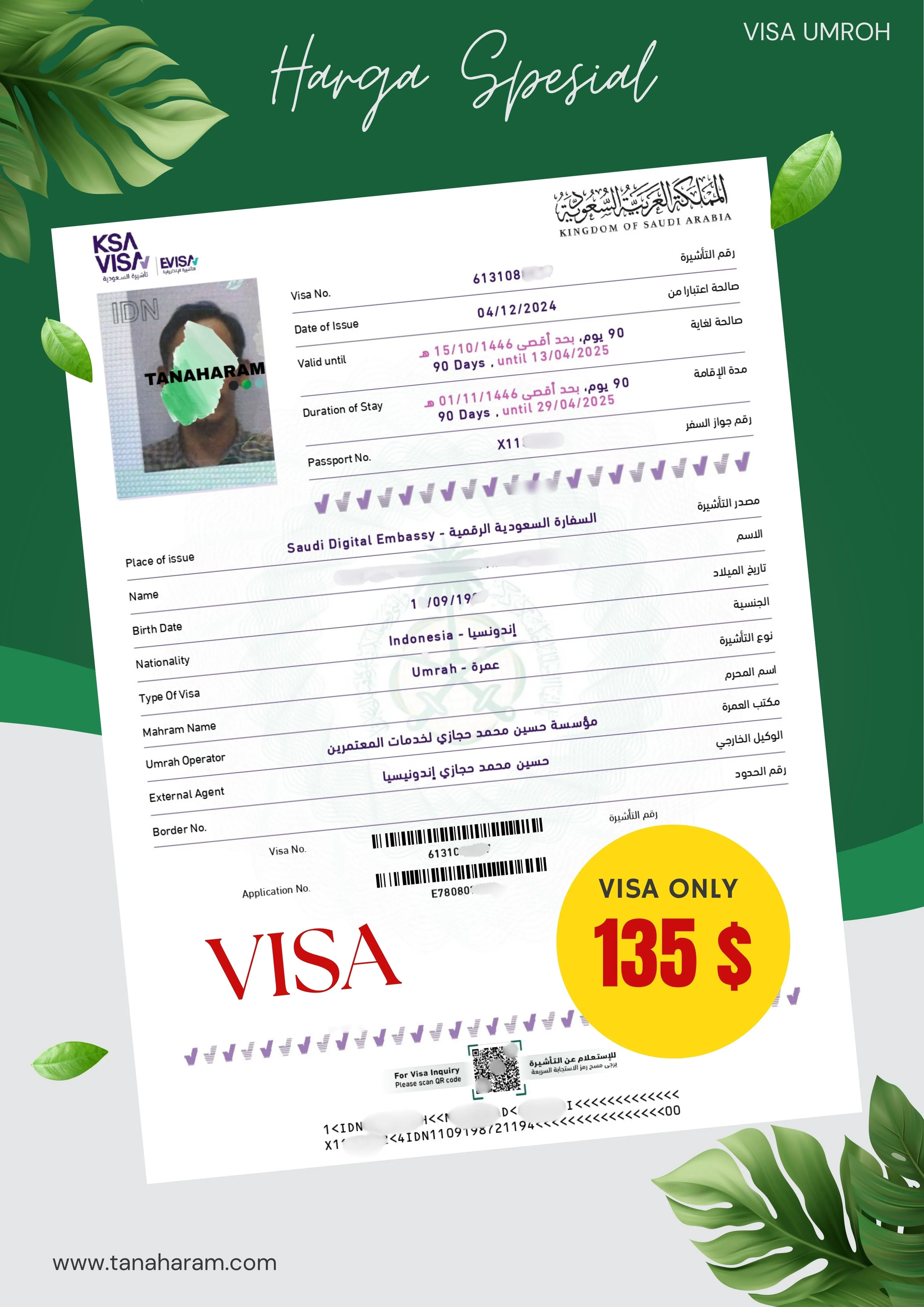 Visa Umrah